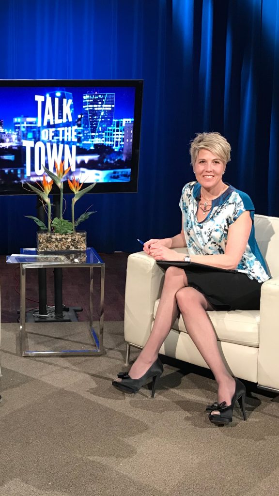 Watch Talk of The Town with Lisa Peters on Access 7 TV on April 18 & 19 Lisa Peters